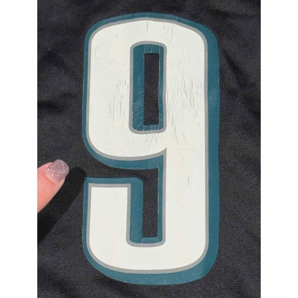 Nike Philadelphia Eagles Nick Foles Jersey Womens Large Black Preloved
